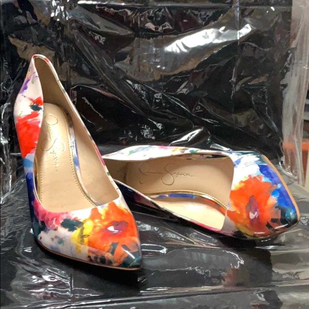 Jessica Simpson Multicolored Heels